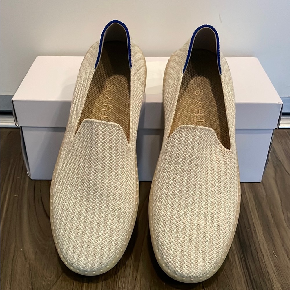 Stylish Cream Slip-On Shoes